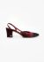 Chanel Velvet Cap-Toe Slingbacks - 1 Chanel Velvet Cap-Toe Slingbacks - 1