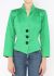 Saint Laurent 1992 Buttoned Satin Blazer - 1