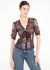 Prada F/W 2000 Floral Chiffon Blouse - 1 Prada F/W 2000 Floral Chiffon Blouse - 1