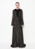 Saint Laurent S/S 2013 Lamé Ruffled Silk Gown - 1