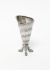Exquisite Vintage Silver Shell Chalice - 1