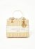 Christian Dior Resort 2021 Wicker Oblique Lady Dior Bag - 1
