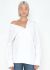 Céline Off-Shoulder Poplin Tunic - 1 Céline Off-Shoulder Poplin Tunic - 1