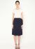 Céline F/W 2014 Belted Twill Wrap Skirt - 1 Céline F/W 2014 Belted Twill Wrap Skirt - 1