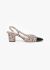 Chanel Iridescent Frayed Tweed Slingbacks - 1 Chanel Iridescent Frayed Tweed Slingbacks - 1
