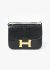 Hermès '80s Black Porosus Constance 22 - 1 Hermès '80s Black Porosus Constance 22 - 1