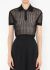 Saint Laurent Resort 2022 Ribbed Silk Top - 1