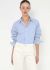 Comme des Garçons Tonal Striped Cotton Shirt - 1 Comme des Garçons Tonal Striped Cotton Shirt - 1