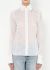 Chanel 2005 Pearl Button Voile Blouse - 1 Chanel 2005 Pearl Button Voile Blouse - 1