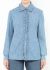 Miu Miu Ruffled Trim Denim Shirt - 1 Miu Miu Ruffled Trim Denim Shirt - 1
