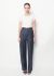                            2018 Belted Linen Trousers - 1