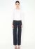 Miu Miu S/S 2024 Suede Trim Jeans - 1 Miu Miu S/S 2024 Suede Trim Jeans - 1