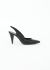 Saint Laurent Patent Leather Slingback Heels - 1