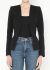 Saint Laurent Peplum Smoking Blazer - 1 Saint Laurent Peplum Smoking Blazer - 1