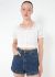 Antique Lace Trim Cotton Top - 1 Antique Lace Trim Cotton Top - 1