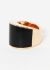 Vintage & Antique Vhernier 18k Yellow Gold and Ebony Tourbillon Ring - 1 Vintage & Antique Vhernier 18k Yellow Gold and Ebony Tourbillon Ring - 1