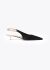 Saint Laurent 2024 Cherish Satin Slingbacks - 1 Saint Laurent 2024 Cherish Satin Slingbacks - 1