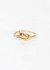 Vintage & Antique 18k Gold & Ruby Snake Ring - 1