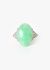 Vintage Fine Jewelry 18k White Gold, Diamond & Jade Ring - 1 Vintage Fine Jewelry 18k White Gold, Diamond & Jade Ring - 1