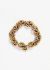                                         Vintage 18k Gold Twisted Chainlink Bracelet-1