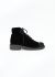Chanel 2019 Velvet 'CC' Lace-up Boots - 1