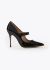 Manolo Blahnik Patent Campari Mary Jane Pumps - 1 Manolo Blahnik Patent Campari Mary Jane Pumps - 1