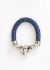 Prada Braided Saffiano Toggle Bracelet - 1