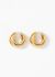 Loewe Sterling Anagram Hoop Earrings - 1