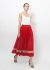 Exquisite Vintage Pleated Cotton Skirt - 1