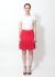 Alaïa Pleated Knit Mini Skirt - 1