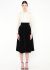 Saint Laurent 1976 Russian Braided Trim Velvet Skirt - 1 Saint Laurent 1976 Russian Braided Trim Velvet Skirt - 1