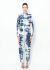 Modern Designers Stella McCartney S/S 2019 Tie-Dye Denim Jumpsuit - 1