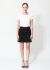 Saint Laurent Studded Denim Skirt - 1