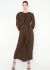 Lanvin Belted Printed Silk Dress - 1 Lanvin Belted Printed Silk Dress - 1