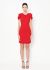 Valentino Ruched Shoulder Crêpe Dress - 1