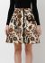                                         F/W 2014 Floral Structured Skirt-1