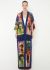 Jean Paul Gaultier RARE 2002 Portrait Mesh Kaftan Ensemble - 1