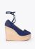 Hermès Strappy Wedged Sandals - 1 Hermès Strappy Wedged Sandals - 1