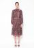 Emanuel Ungaro 80s Floral Pleated Silk Dress - 1