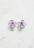 Mellerio 18k Gold, Pink Sapphire & Diamond Earrings - 1