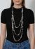 Chanel 2016 "CC" Jeweled Tiered Pearl Sautoir - 1