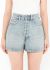 Miu Miu 2024 Washed Denim Logo Shorts - 1 Miu Miu 2024 Washed Denim Logo Shorts - 1