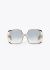Nina Ricci '70s Oversized 'Jackie O' Square Sunglasses - 1 Nina Ricci '70s Oversized 'Jackie O' Square Sunglasses - 1