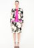 Saint Laurent Couture S/S 1991 Belted Floral Wrap Ensemble - 1 Saint Laurent Couture S/S 1991 Belted Floral Wrap Ensemble - 1
