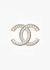Chanel 2022 Pearl 'CC' Brooch - 1