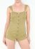 Thierry Mugler Vintage Cotton Bustier Romper - 1 Thierry Mugler Vintage Cotton Bustier Romper - 1