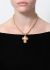Vintage & Antique 18K Gold Cross Pendant Chain Necklace - 1