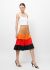                                         Color-block Ruffle skirt-1