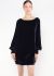 Alexander McQueen 2007 Velvet Bishop-Sleeve Dress - 1