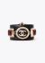 Chanel Resort 2020 Gripoix Leather Cuff - 1 Chanel Resort 2020 Gripoix Leather Cuff - 1